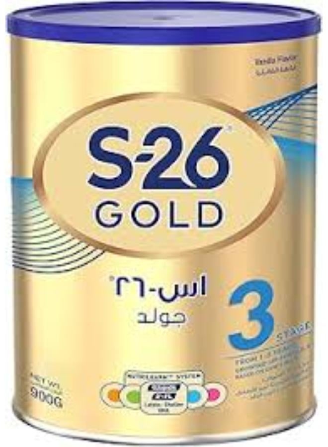 S 26 PROGRESS GOLD 3 S26 900 GM MILK